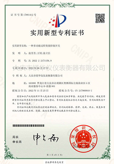 一种多功能过程控制变量开关